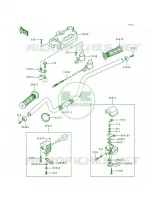 Handlebar pour Kawasaki Bayou 300