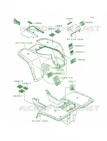 Label pour Kawasaki Bayou 300