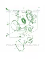 Recoil Starter pour Kawasaki Bayou 300