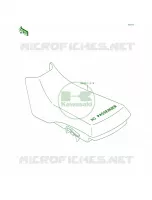Seat pour Kawasaki Bayou 300