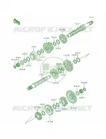 Transmission pour Kawasaki Bayou 300