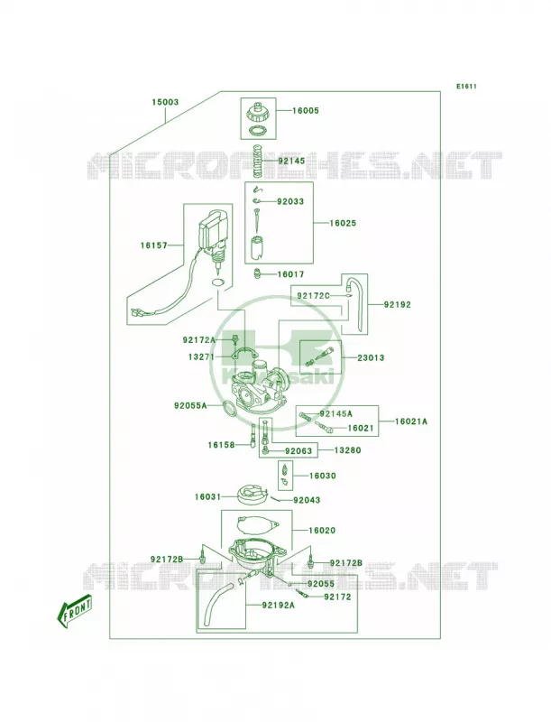 CarburetorA7F Kawasaki QUAD 90 2007 KFX90  KSF90A7F