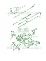Cables pour Kawasaki Mojave 250