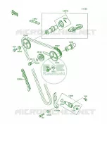 CamshaftsTensioner pour Kawasaki Mojave 250