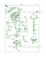 Carburetor pour Kawasaki Mojave 250