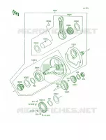 Crankshaft pour Kawasaki Mojave 250