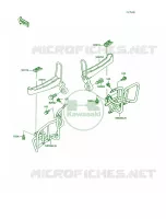 Footrests pour Kawasaki Mojave 250