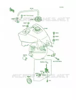 Fuel Tank pour Kawasaki Mojave 250