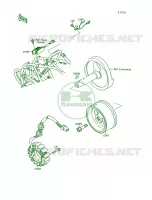 Generator pour Kawasaki Mojave 250