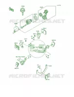 Ignition Switch pour Kawasaki Mojave 250
