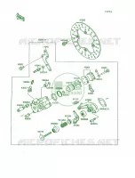 Rear Brake pour Kawasaki Mojave 250