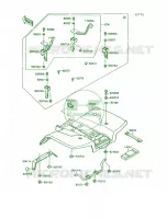 Rear Fenders pour Kawasaki Mojave 250