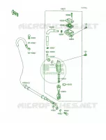 Rear Master Cylinder pour Kawasaki Mojave 250