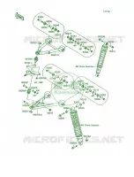 Suspension pour Kawasaki Mojave 250