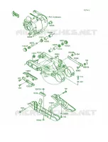 Swingarm pour Kawasaki Mojave 250