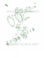 Water Pump pour Kawasaki Mojave 250