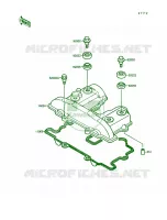 Cylinder Head Cover pour Kawasaki Mojave 250