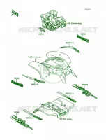 Decal pour Kawasaki Mojave 250