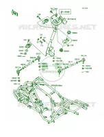 Frame pour Kawasaki Mojave 250