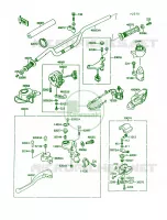 Handlebar pour Kawasaki Mojave 250