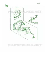 Head Lamp pour Kawasaki Mojave 250