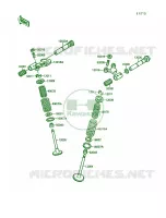 Valve pour Kawasaki Mojave 250