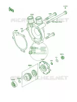 Water Pump pour Kawasaki Mojave 250