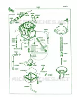 Carburetor pour Kawasaki Mojave 250