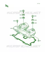 Cylinder Head Cover pour Kawasaki Mojave 250