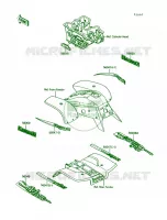 Decal pour Kawasaki Mojave 250