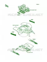 Decal pour Kawasaki Mojave 250