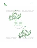 Tire pour Kawasaki Mojave 250