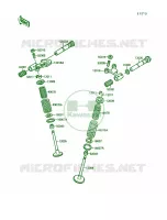 Valve pour Kawasaki Mojave 250