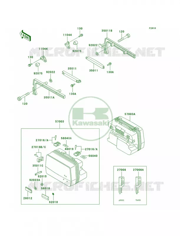 Accessory Kawasaki MOTOS 1000 2006 Concours  ZG1000A6F