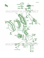 Air Filter pour Kawasaki Mojave 250