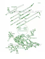 Cable pour Kawasaki Mojave 250