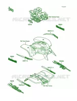 Decal pour Kawasaki Mojave 250