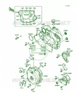 Engine Cover pour Kawasaki Mojave 250