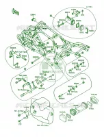 Frame Fitting pour Kawasaki Mojave 250