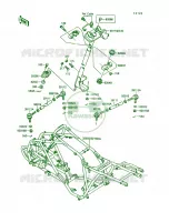 Frame pour Kawasaki Mojave 250