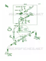 Front Master Cylinder pour Kawasaki Mojave 250