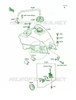 Fuel Tank pour Kawasaki Mojave 250