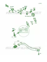 Gear Change Mechanism pour Kawasaki Mojave 250
