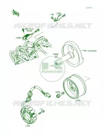 Generator pour Kawasaki Mojave 250