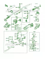 Handlebar pour Kawasaki Mojave 250