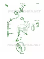 Ignition Coil pour Kawasaki Mojave 250