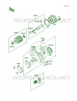 Oil Pump pour Kawasaki Mojave 250