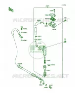 Rear Master Cylinder pour Kawasaki Mojave 250