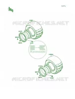 Tire pour Kawasaki Mojave 250
