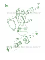 Water Pump pour Kawasaki Mojave 250